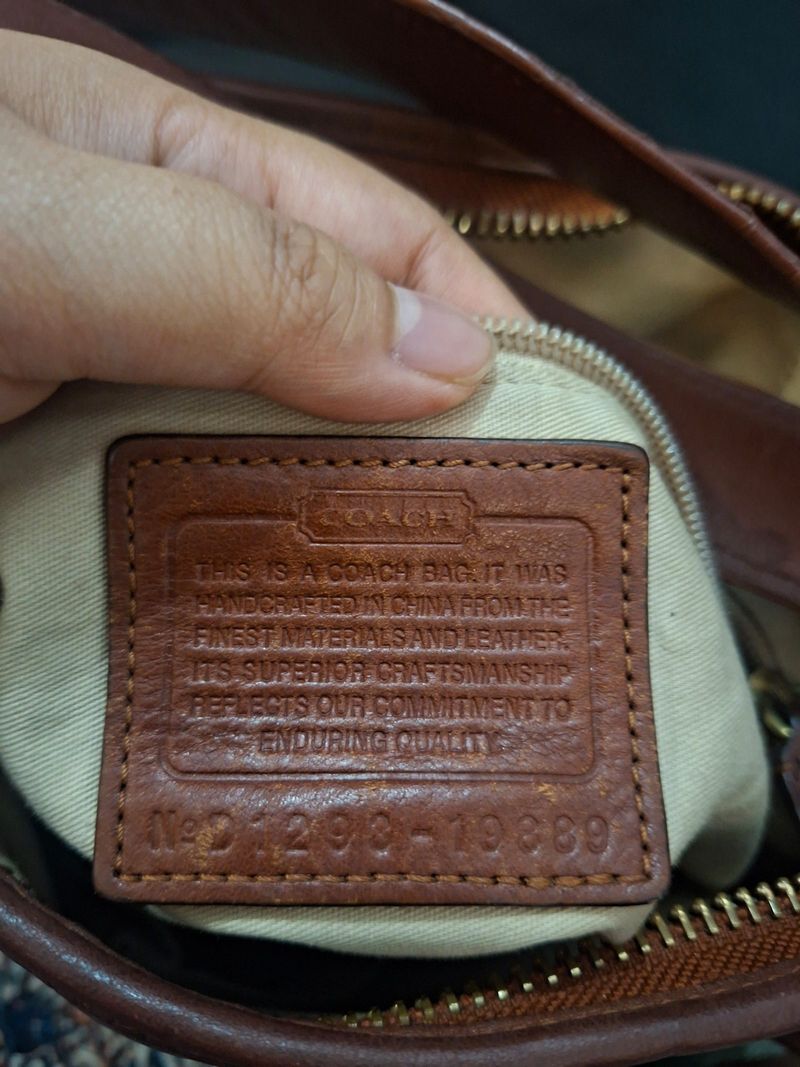 Coach Bag Hobo Vintage, foto 5