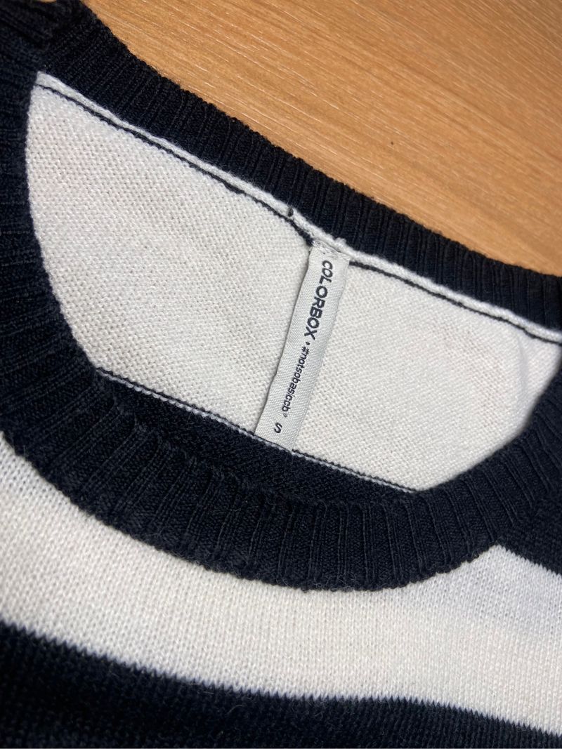Colorbox Striped Knit CropTop, foto 3