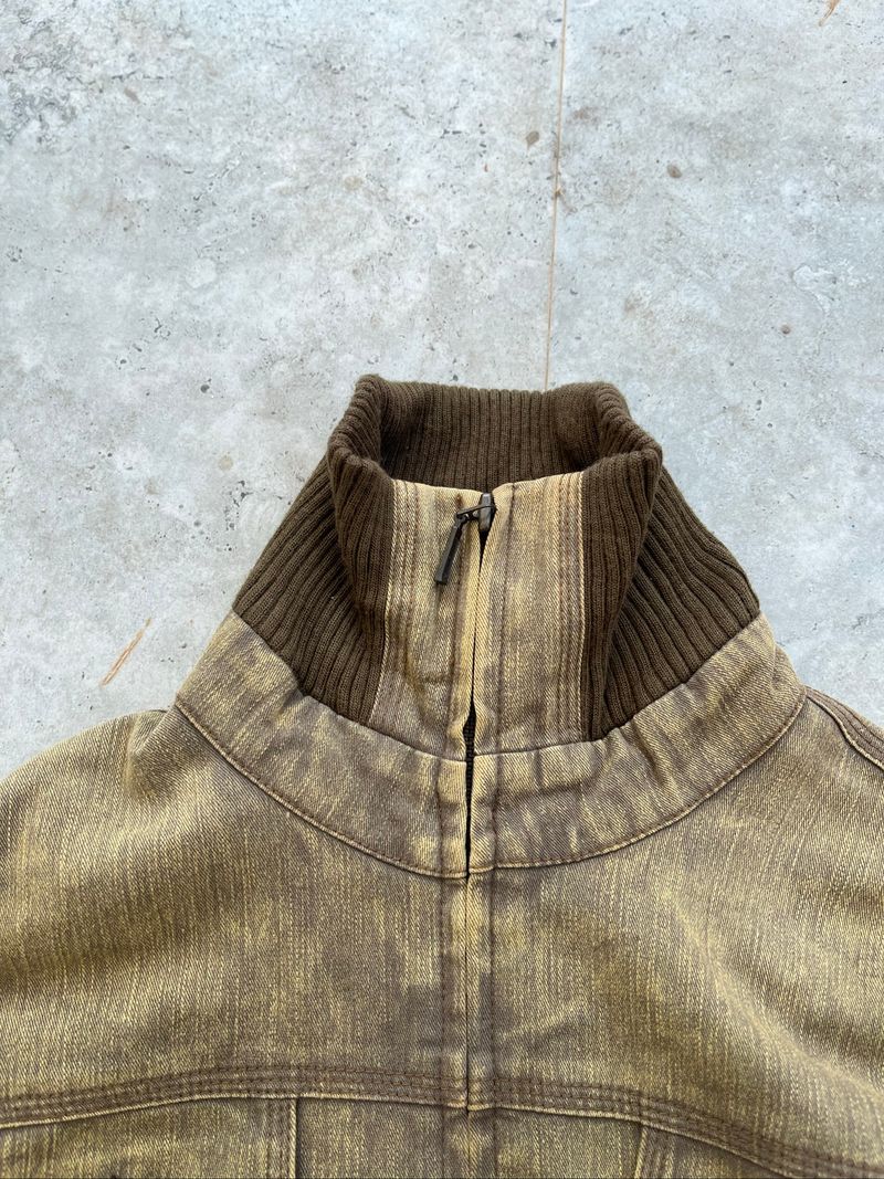 Reico Hsu Olive Green Utility Pocket Bomber Jacket, foto 7