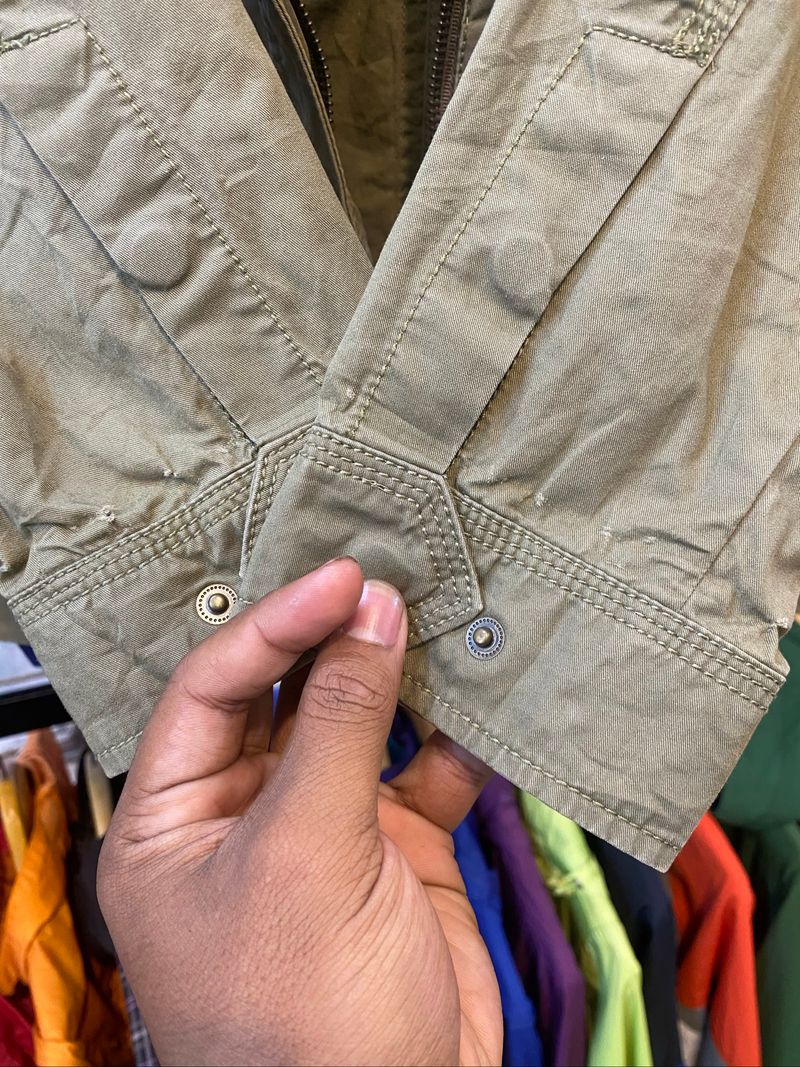 Evisu Canvas M65 Military Field Parka Jacket, foto 7