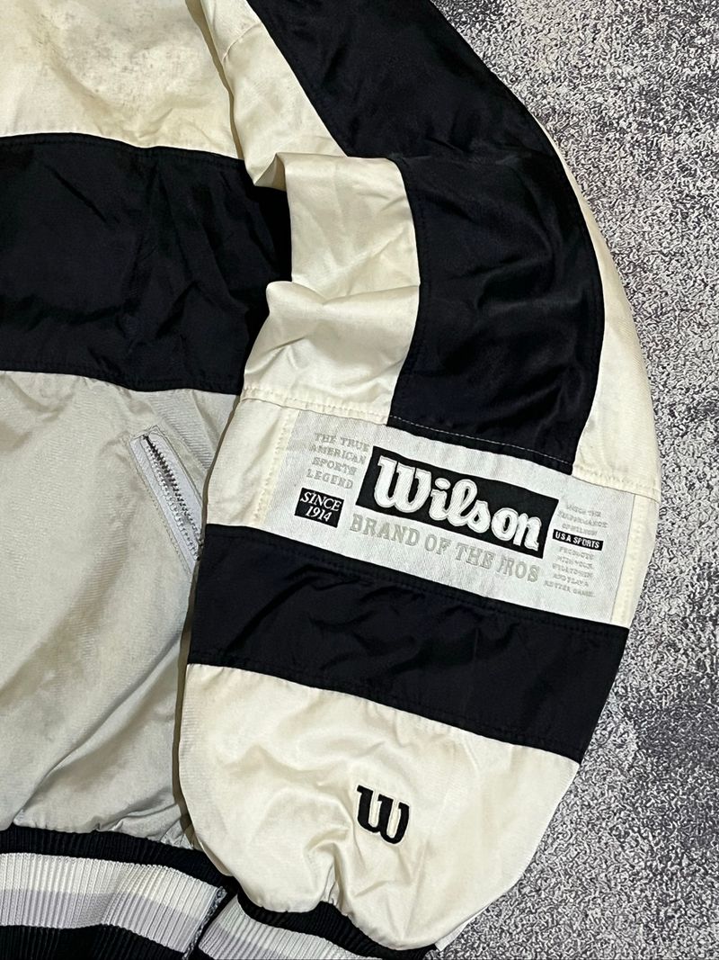 Vintage 90s Wilson Windbreakers Spellout, foto 3