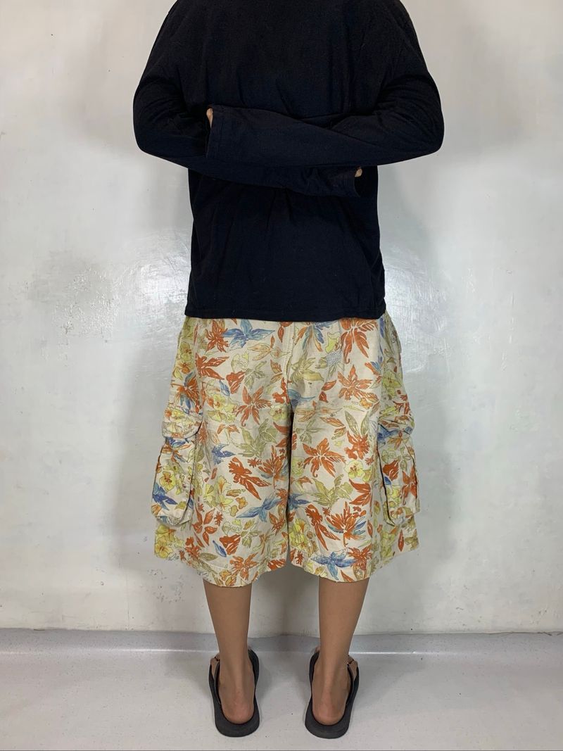 Short Pants Cargo Summer Flower, foto 4