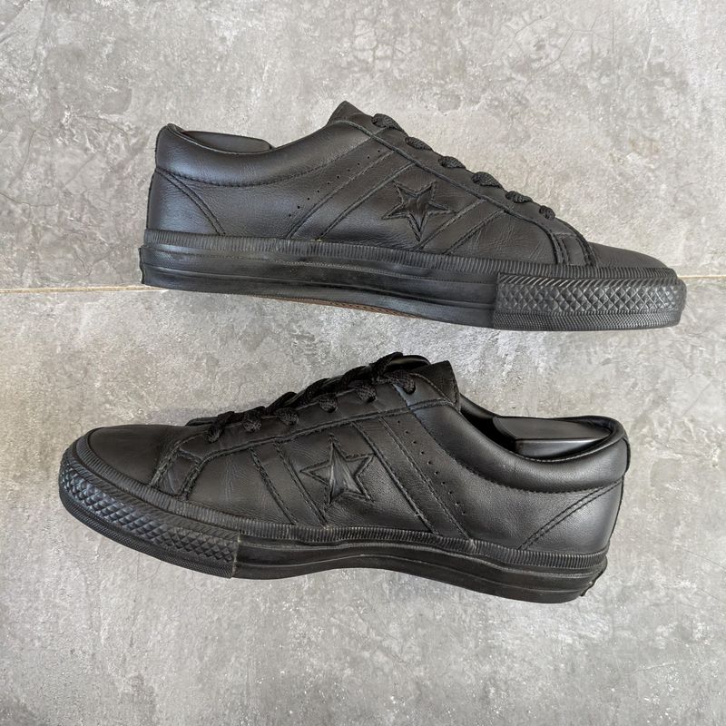 Converse One Star Academy Leather Black ORIGINAL ( Size 38 ), foto 4