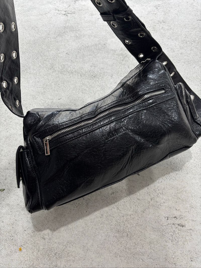 SHOULDERBAG MUSINSA BLACK PURPLE, foto 3