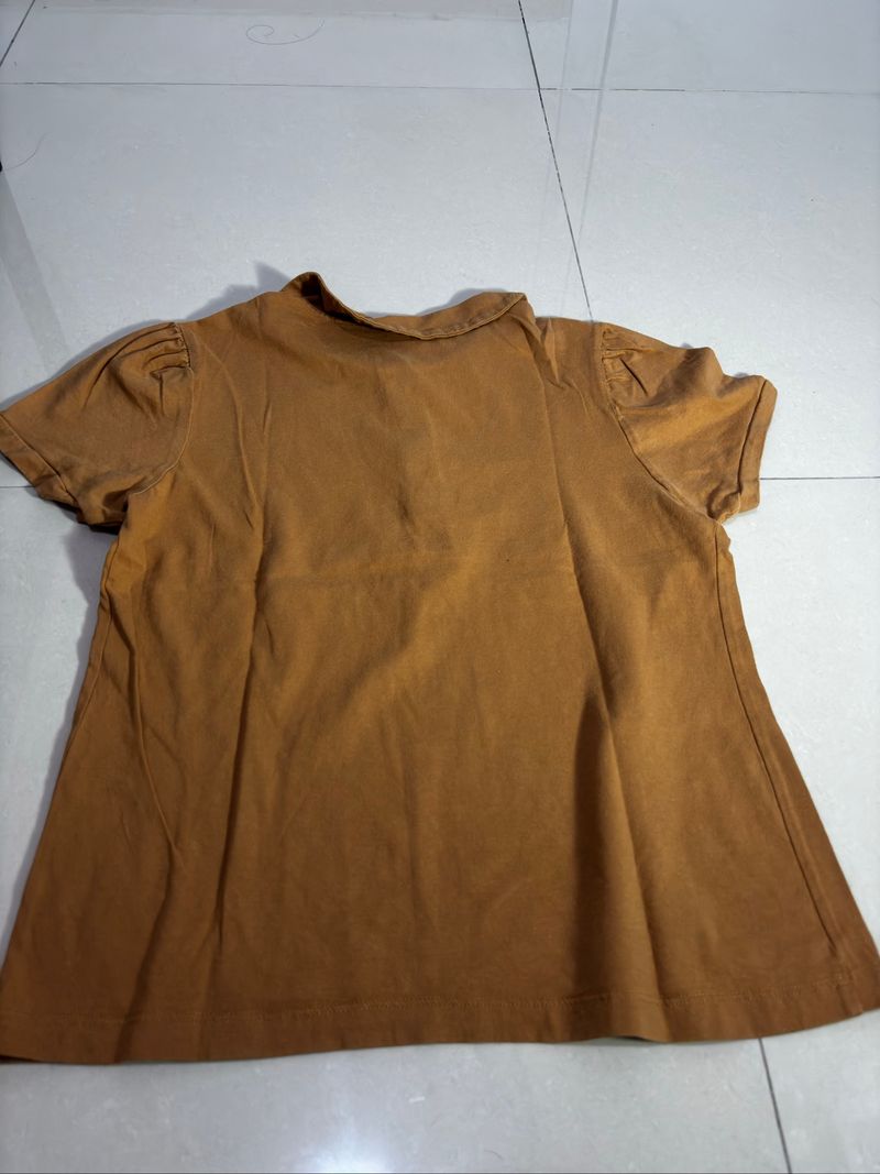 kaos coklat, foto 2