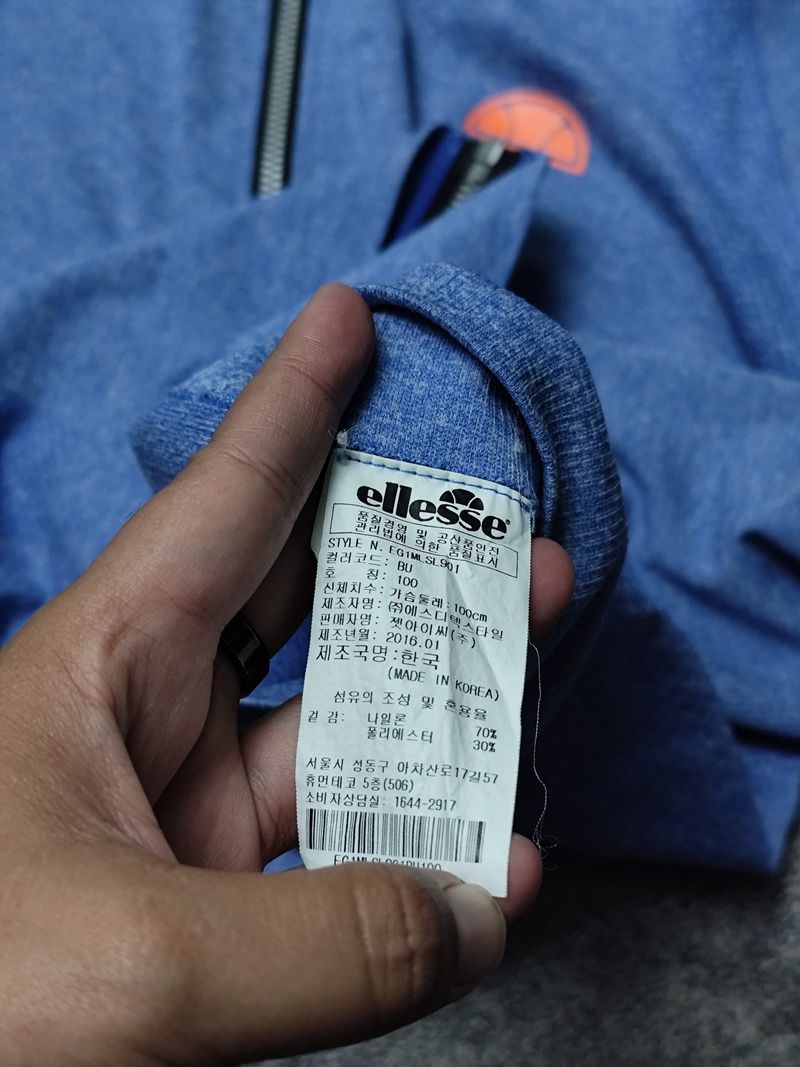 ELLESSE MELANGE (HEATHER) FULL-ZIP HOODIE, foto 3