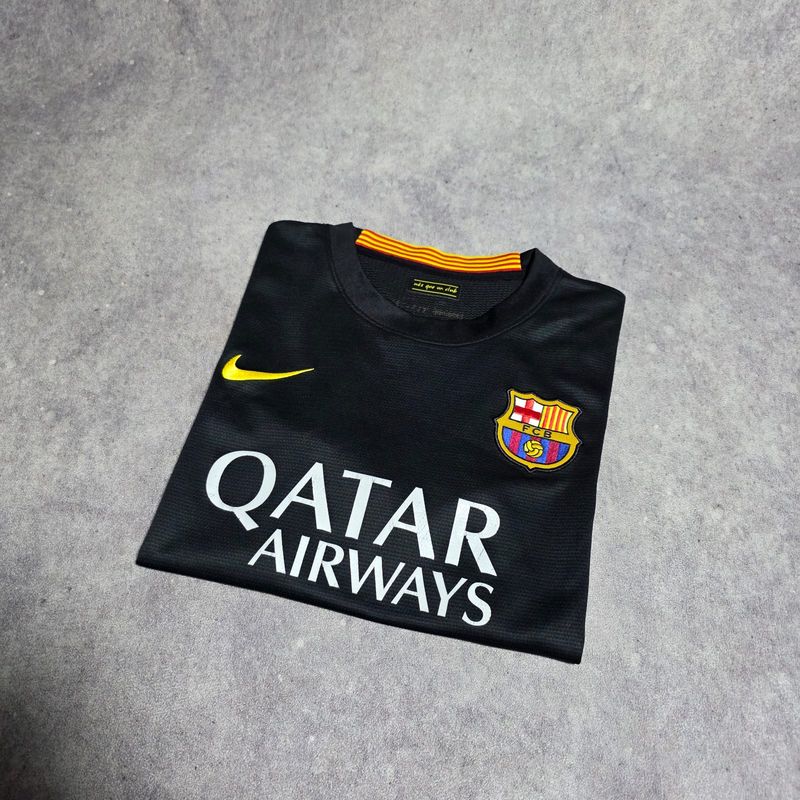 KAOS JERSEY BARCELONA 2013-2014 THIRD NIKE PLAYER ISSUE, foto 9