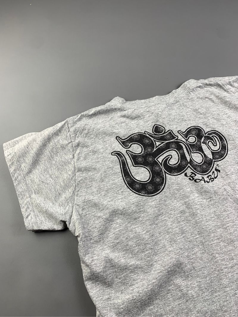 babu Gray Ganesha Big Print Tee (M), foto 4