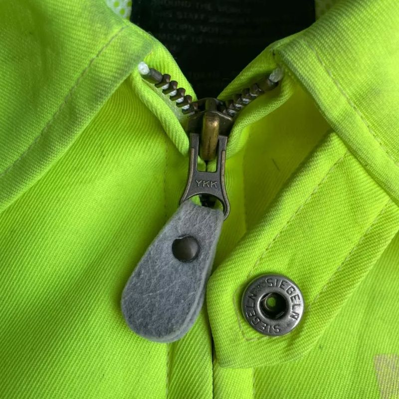 Vintage Biker Windbreaker Pria green, foto 8