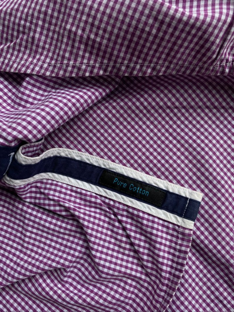 Kemeja Slim Fit Lengan Panjang, foto 5