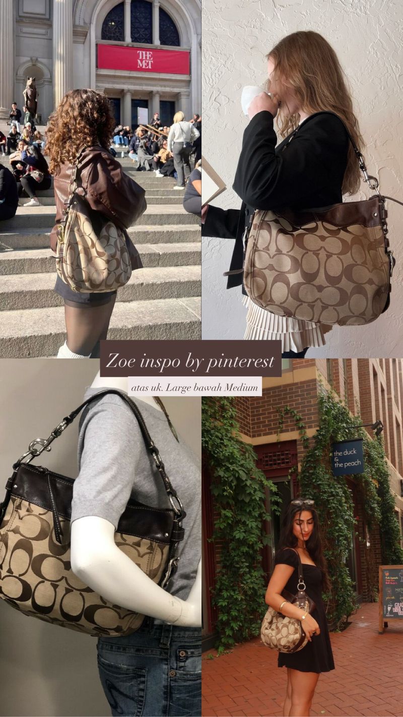 Vintage Coach Zoe Medium, foto 2
