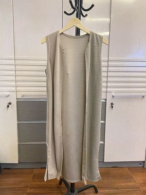Casual Vest Wanita tan