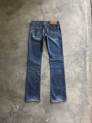 Blue blue japan super lowrise semi bootcut denim jeans