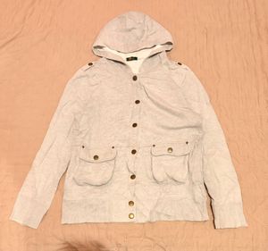 Vintage Live In Comfort Snap Button Hoodie