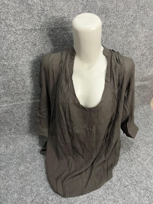 PL Blouse LD 115 - blouse wanita warna grey - ready 1pcs
