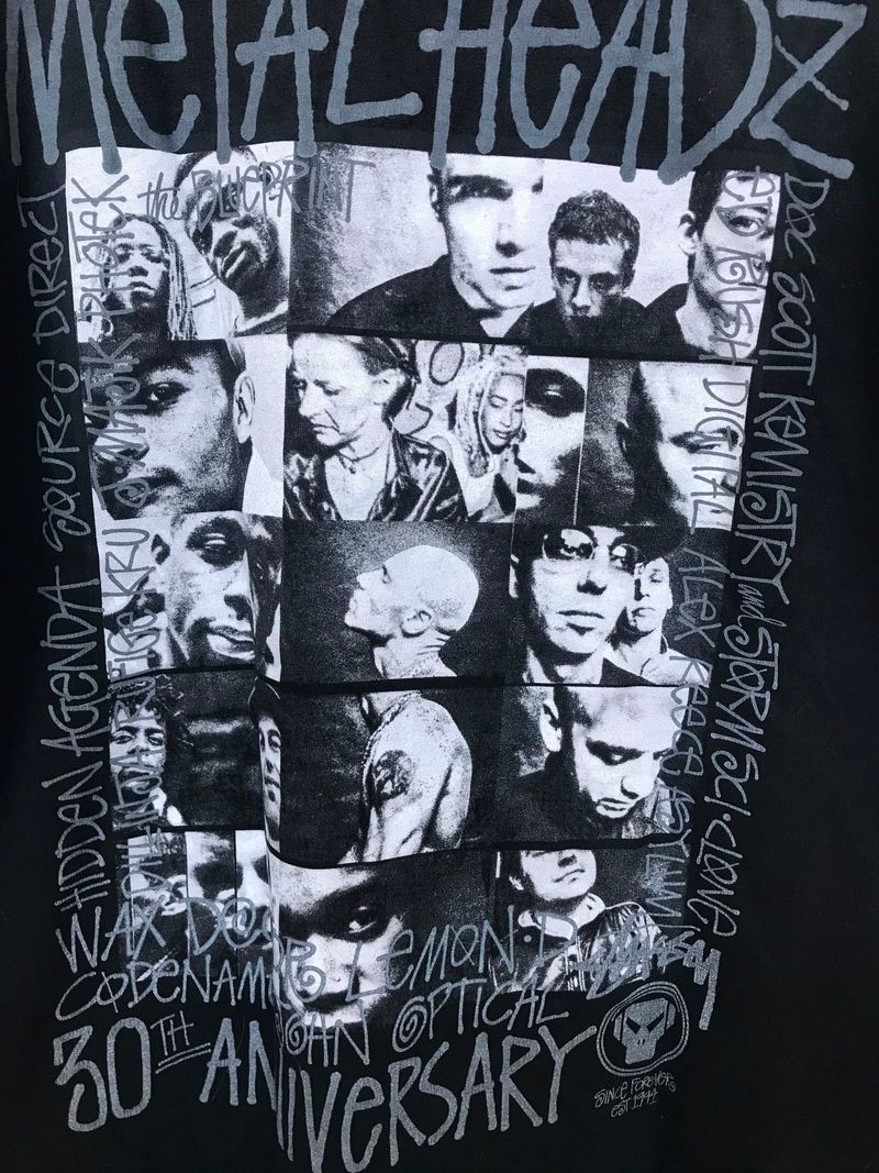 Kaos stussy metalheadz, foto 2