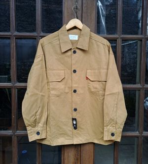 Outer Kemeja Oversize Semi Jaket Ethos Korean Mens Large
