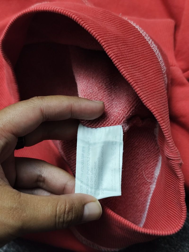 MSCHF STITCH OVERFIT HOODIE SALMON, foto 6