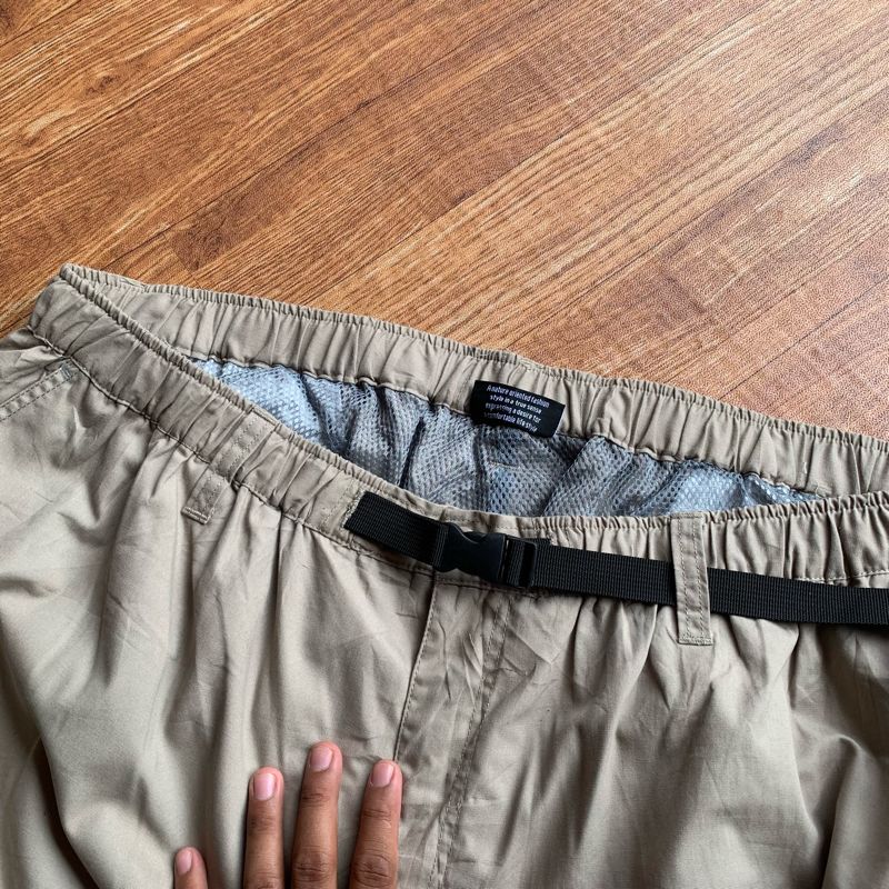 Streetwear Gorpcore Tracksuit Pria tan, foto 6