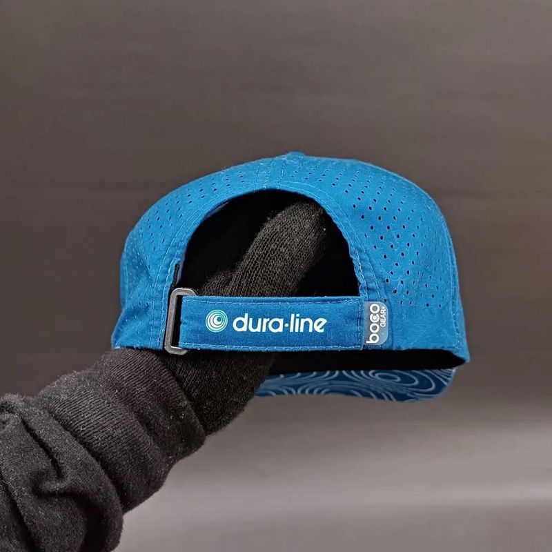 DURALINE - BOCO - Topi Snapback Unisex Biru, foto 5