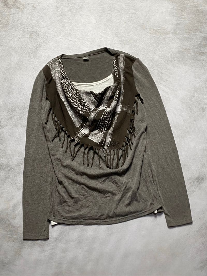 ݁ᛪ༙ Nak21 double layered long sleeve ᛪ༙, foto 4