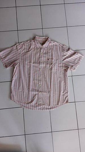 Timberland Vintage Y2K Formal shirt Pria white red