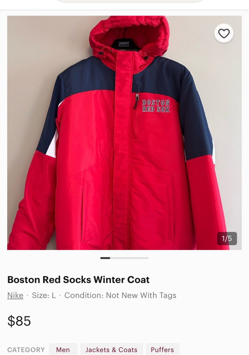 Puffer jacket Boston Red Sox, foto 3