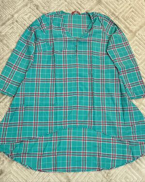 COOL TEEN Tosca Plaid Tunic