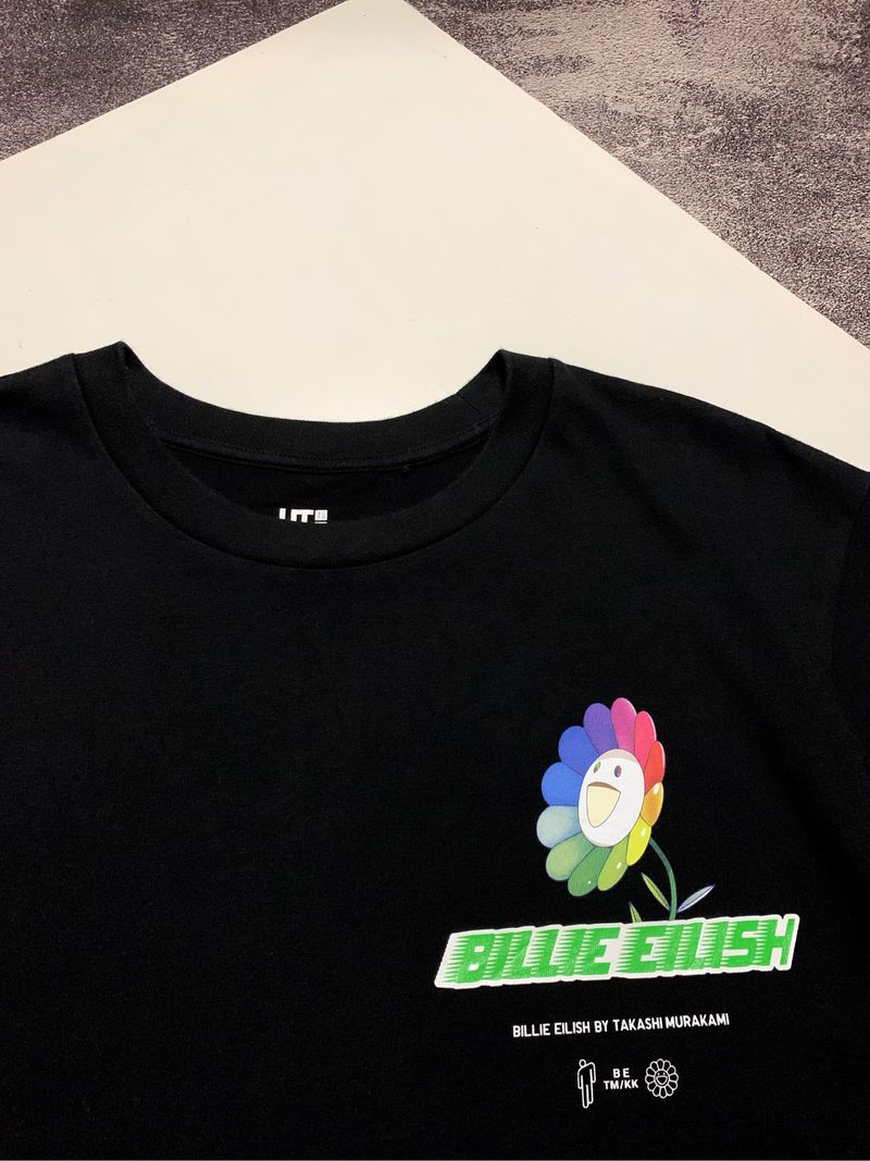 Kaos uniqlo billie eilish, foto 3