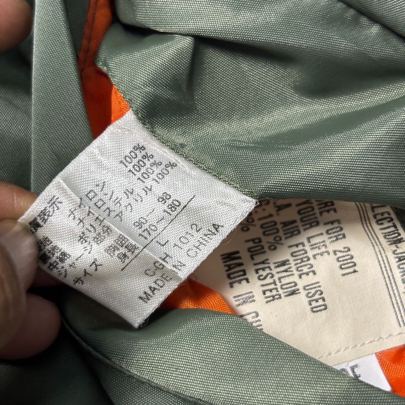 Jacket bomber MA-1 Military ARMY, foto 7