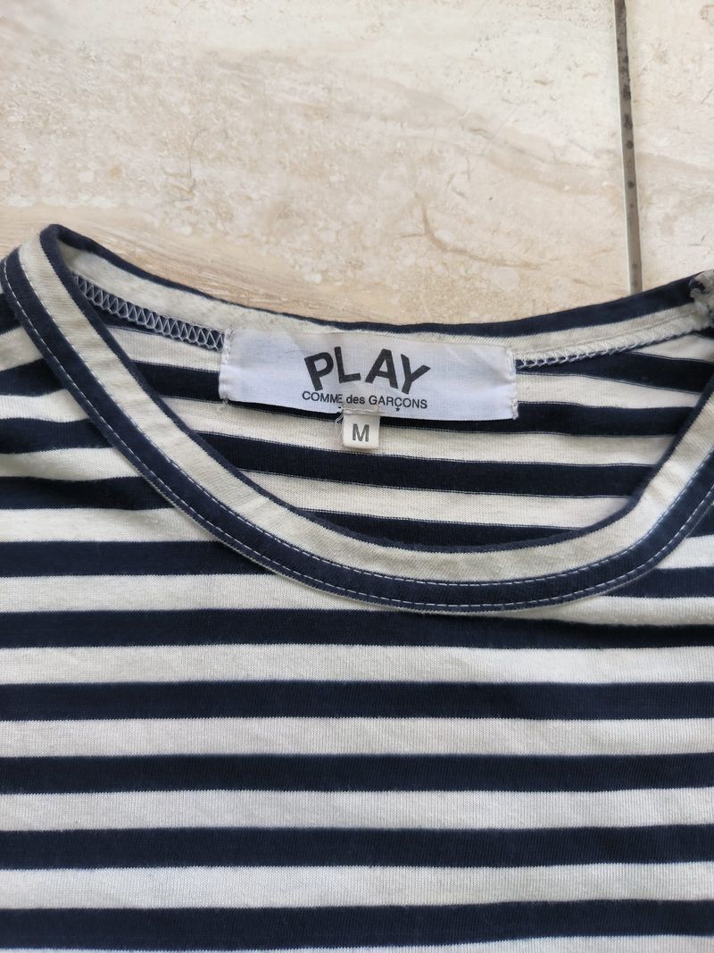 Play CDG Stripe Tee, foto 3