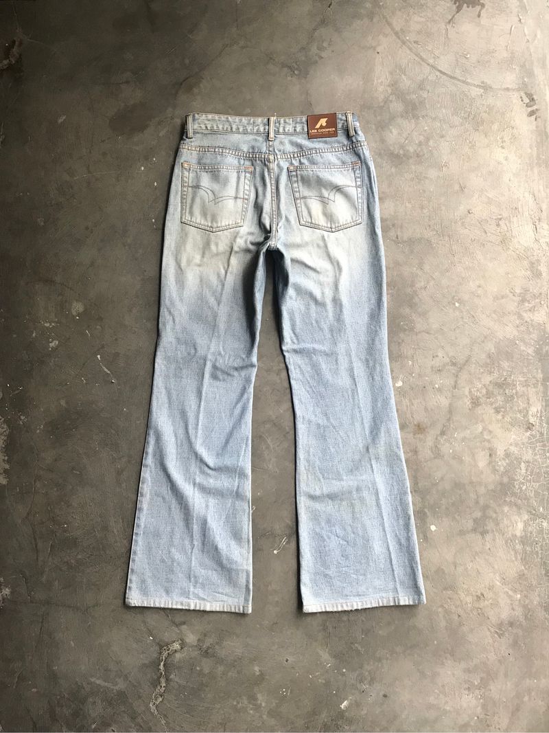 Lee Cooper lowrise bootcut denim jeans y2k baggy/loose fit, foto 2