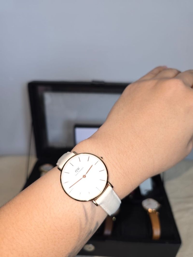 Daniel Wellington Casual Wanita white, foto 4