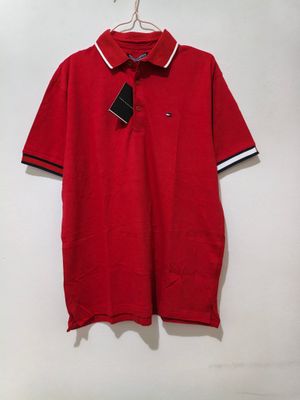 Polo Shirt Tommy Hilfiger Red Original