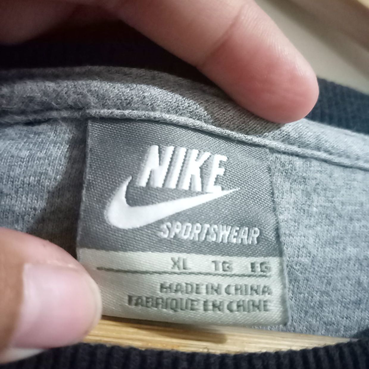 Nike Casual Fleece Pria black, foto 3
