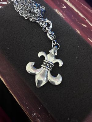 Necklace chrome hearts