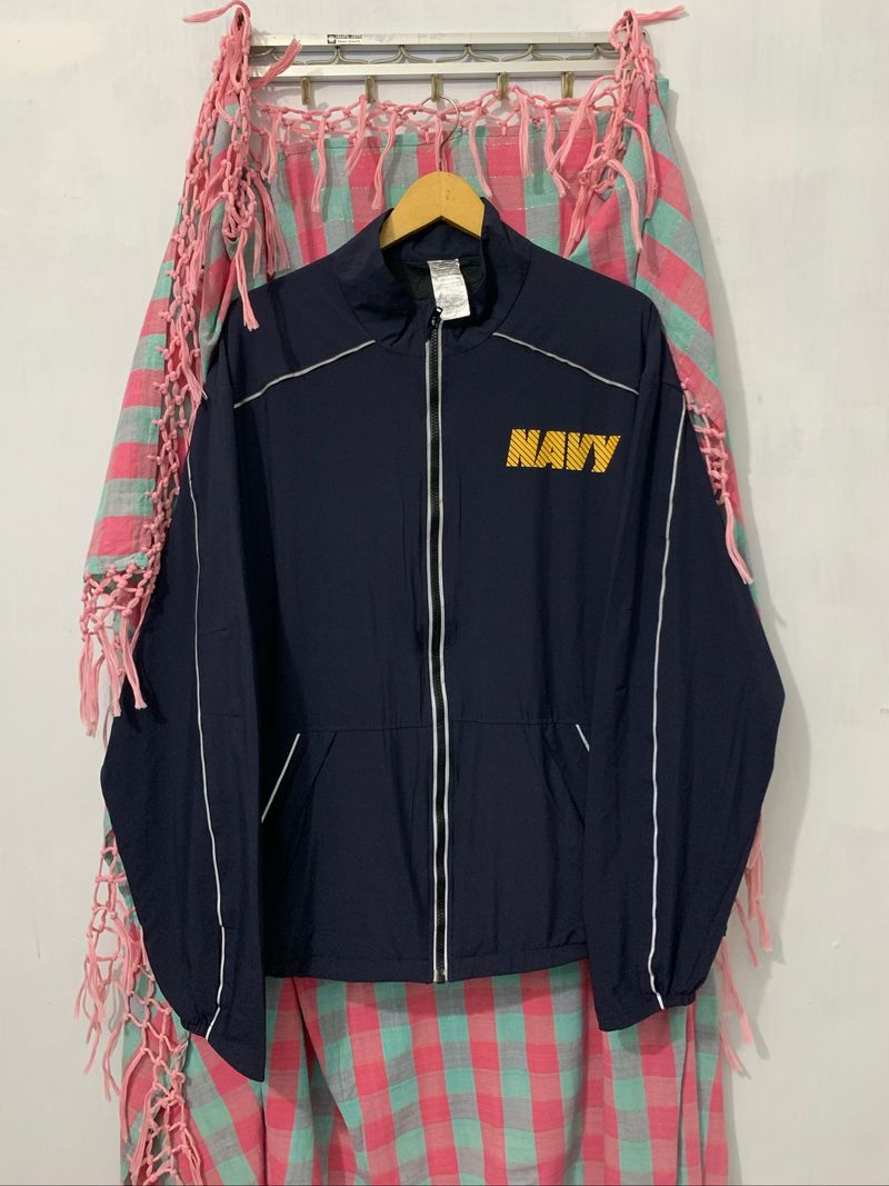 US NAVY RUNNING JACKET — SND Manufacturing made in USA, foto 4