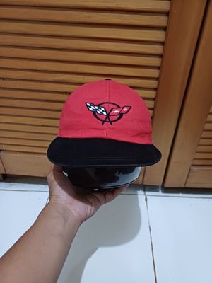Topi Corvette Car Racing Two Tone Vintage