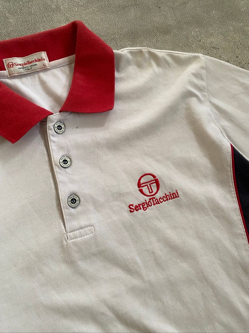 90’s Vintage Poloshirt Sergio Tachini, foto 2