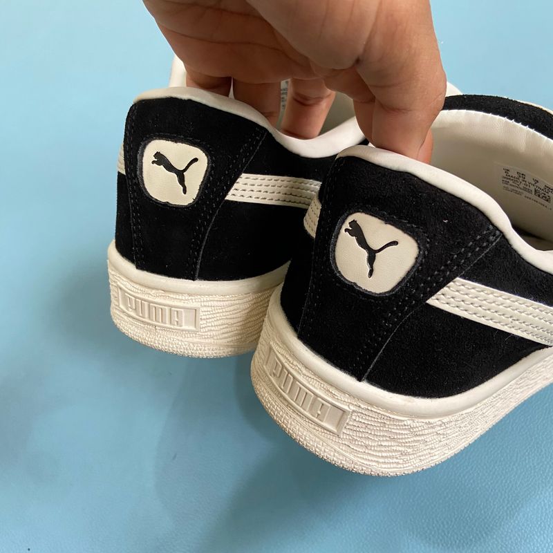 Puma Indie Sneakers Pria white black, foto 6