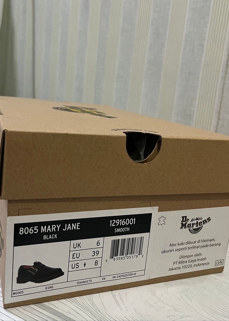 Docmart Mary Jane 8065 Black, foto 6