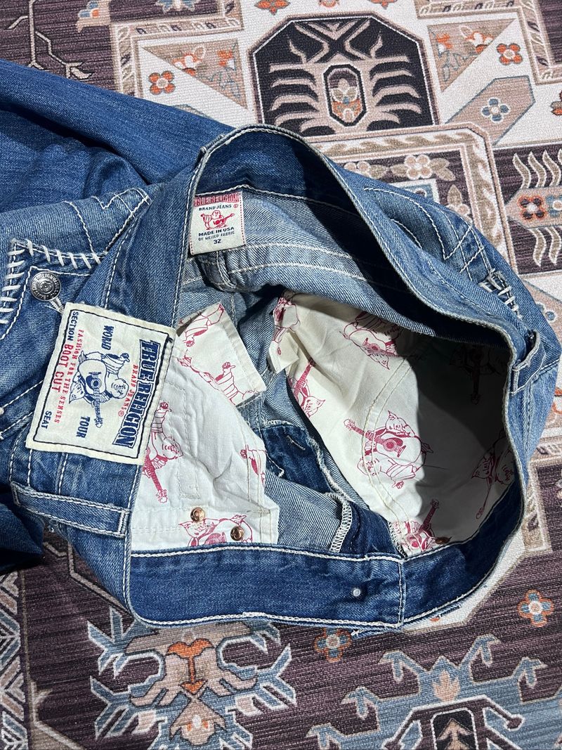 True Religion flare jeans pants, foto 7