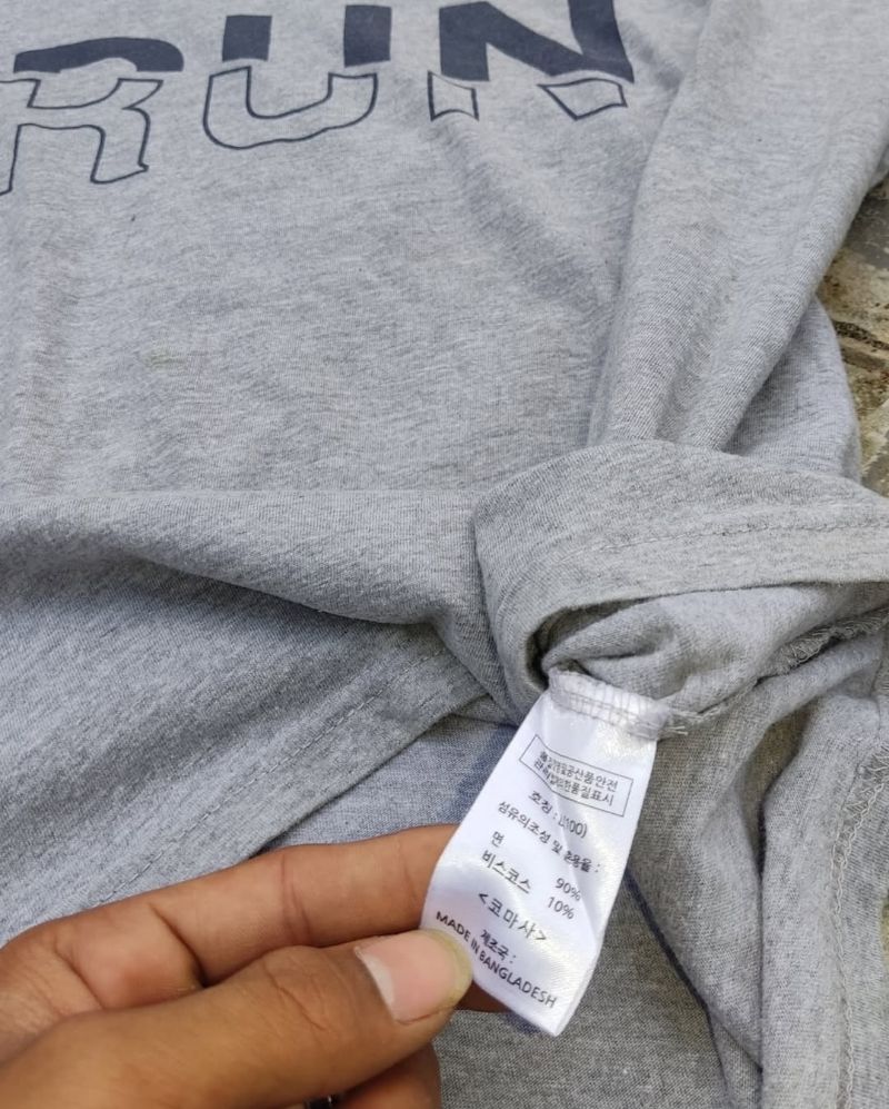 Casual T-shirt Pria silver, foto 4