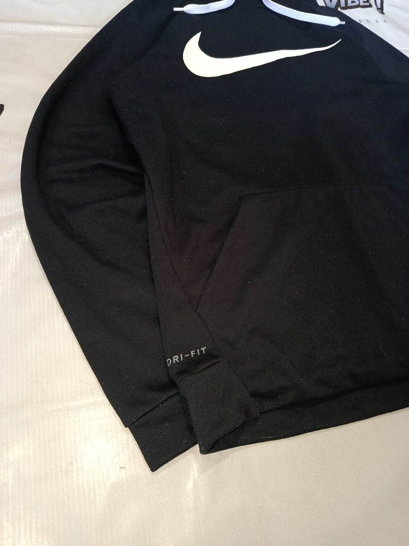 Nike dryfit big logo black, foto 4