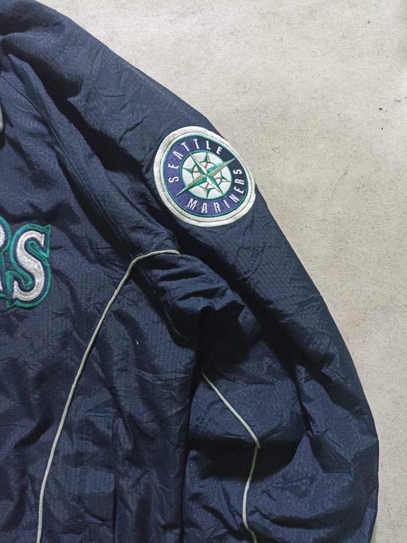 Seattle Mariners Majestic Vintage Jaket, foto 5