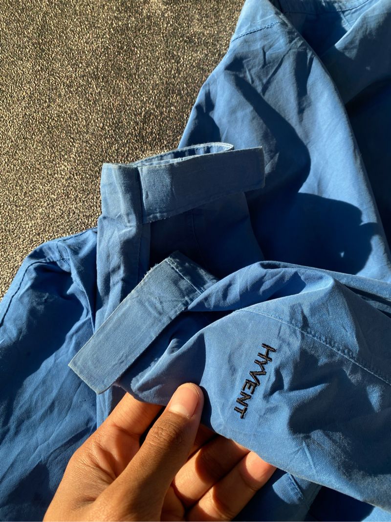The North Face Gorpcore Casual Windbreaker Pria navy, foto 4