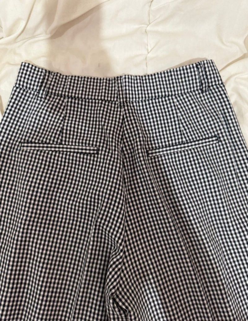 Zara houndstood pants lipat bawah, foto 4