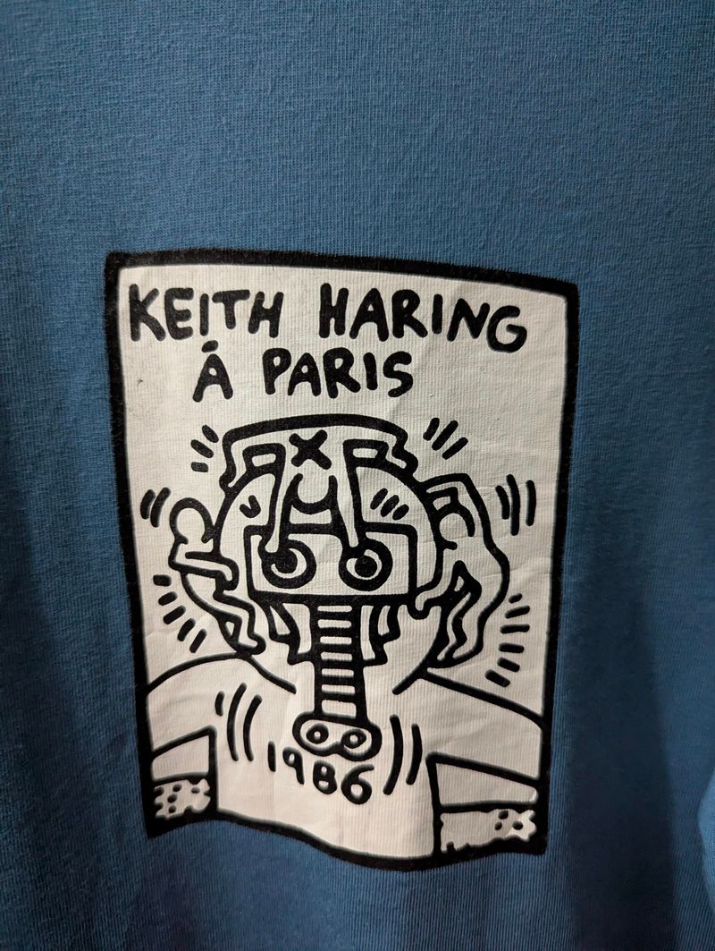 Kaos Keith Haring size M original, foto 3