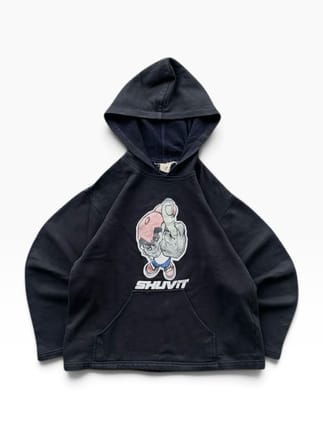 VINTAGE 90s SHUVIT SKATEBOARD HOODIE
