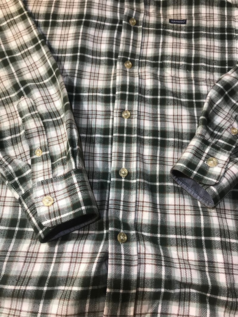 Kemeja plaid kangol, foto 2